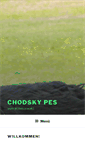 Mobile Screenshot of chodsky-pes.de